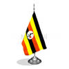 דגלון אוגנדה - Uganda mini flag *תמונה לצורך הדמיה בלבד*