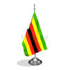 דגלון זימבבואה - Zimbabwe mini flag *תמונה לצורך הדמיה בלבד*