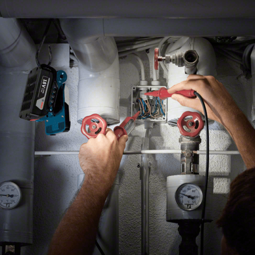 פנס לד LED GLI VARILED 14.4-18V - גוף בלבד