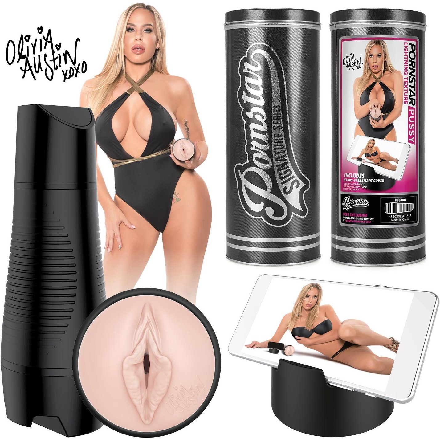 פנס מאונן  Pornstar Stroker Olivia Austin  בלעדי בסקס פלאנט