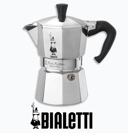 ‏מקינטה מוקה אקספרס Bialetti Moka Express 18 ביאלטי