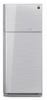 מקרר SHARP דגם sj-cg70 זכוכית כסוף שארפ