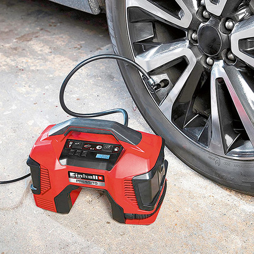 קומפרסור היברידי נטען 18V PRESSITO- גוף בלבד