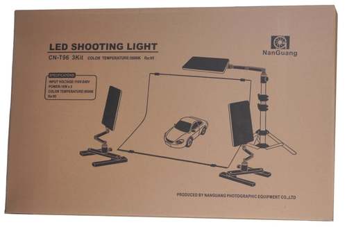 סטודיו נייד לצילום מוצרים NanGuang CN-T96 3Kit
