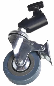 סט גלגלים לעמוד תאורה