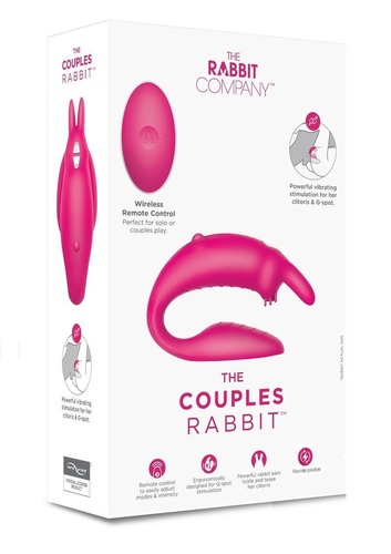 ויברטור יוקרתי The Rabbit Company - The Couple Rabbit