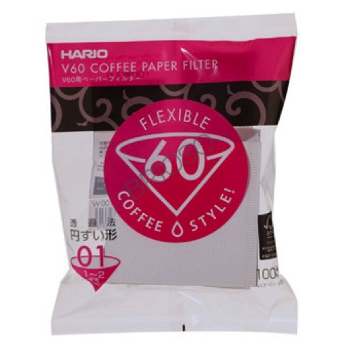 פילטר נייר HARIO V60 גודל 01
