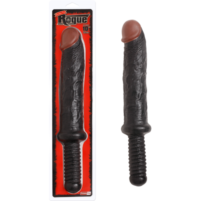 ROGUE - דילדו חרב שחור 25 ס"מ חדירה