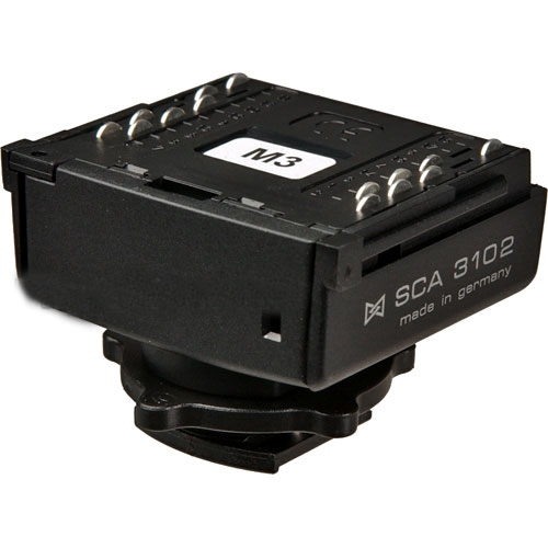מתאם מפלאש/מבזק METZ SCA 3102/canon 