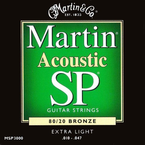 מיתרים לאקוסטית Martin MSP3000 .010-.047