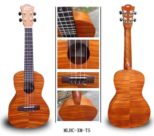 יוקללה קונצרט כולל נרתיק LEHO MLUC-XM-TS FLAME MAPLE NATURAL