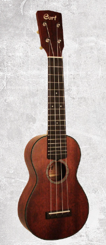 יוקללה סופרן + נרתיק CORT UKE-BWS-OP