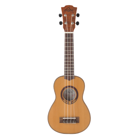 יוקללה סופרן מוגברת + נרתיק LEHO LHS-CF-TB Solid Cedar Top