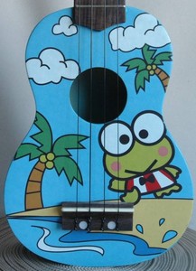 יוקללה סופרן עם גרפיקה +ALOHA UK-300P FROG