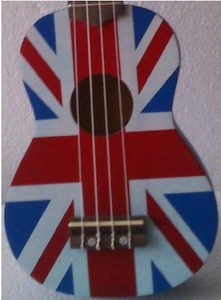 יוקללה סופרן עם גרפיקה בריטניה ALOHA UK-300O