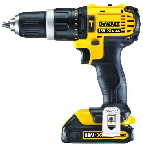 סט מקצועי מברגה/ מקדחה + אימפקט DEWALT 2.0AH  18v