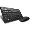 סט מקלדת מולטימדיה ועכבר אלחוטי 8000M שחור