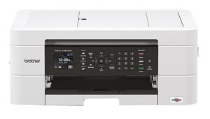 מדפסת צבעונית משולבת אלחוטית בצבע לבן Brother Inkjet MFC-J497DW ברדר