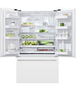 מקרר fisher & paykel דגם RF610 ADW לבן פישר אנד פייקל
