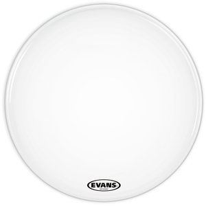 עור לתוף בס "20 EVANS EQ3 RES CTD WHT NO PORT