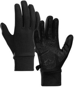 כפפות טרמיות עם טאץ לחורף קר TUCH SCREEN מחממות NATUREHIKE STRECH GLOVE
