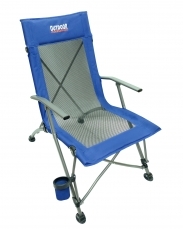כיסא קמפינג מרשת יוקרתי ונוח לגינה ולשטח OUTDOOR LOUNGER