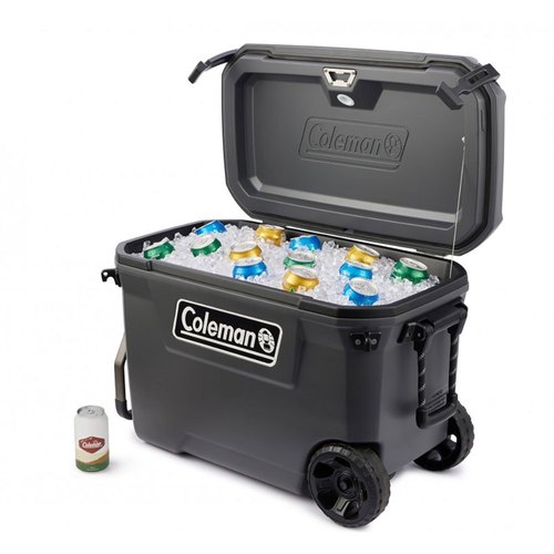 צידנית קשיחה קולמן עם גלגלים 62 ליטר coleman 65 qt convoy cooler 65QT