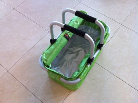 צידנית עם ידיות אלומניום בנפח 35 ליטר