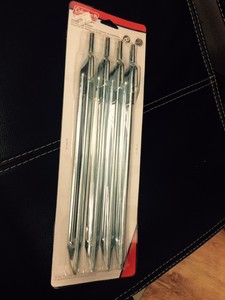 יתדות קולמן לאוהלים מאלומיניום COLEMAN TENT STAKES