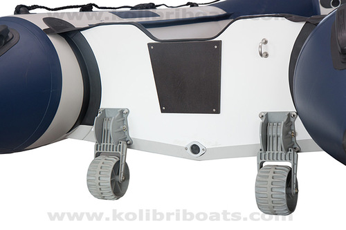 גלגלים לסירה מתנפחת גומי קוליברי KOLIBRI