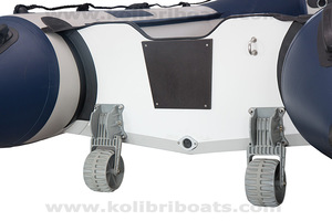 גלגלים לסירה מתנפחת גומי קוליברי KOLIBRI