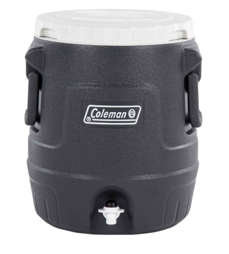 קולר מיכל מים קשיח לשתיה 15 ליטר עם ברז שתיה COLEMAN 15L KEG