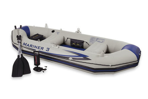 סירה מתנפחת לראפטינג קומנדו לשלושהMARINER 3+משוטים+משאבה 68378 INTEX