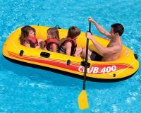 סירת גומי מתנפחת 4 ילדים CLUB 400 דגם 58319 INTEX