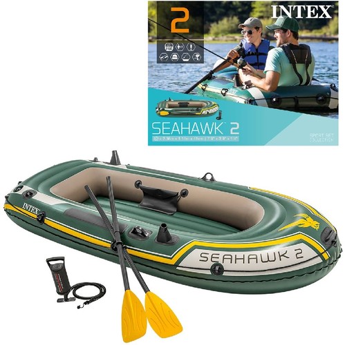 סירת גומי מתנפחת לשני אנשים סיהוק intex 68347 Seahawk 2