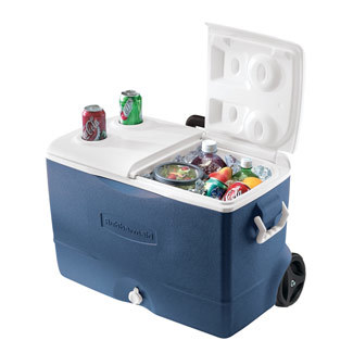 צידנית קשיחה על גלגלים 58 ליטר RUBBERMAID