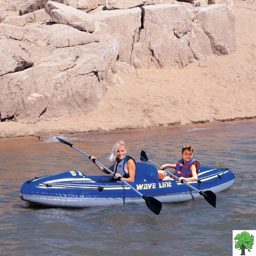 קיאק מתנפח זוגי עם 2 משוטים ומשאבה BESTWAY WAVE LINE KAYAK SET 65020