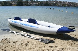קיאק זוגי מתנפח מקצועי Pathfinder Kayak מותג אמרקאי