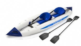 קיאק זוגי מתנפח מקצועי Pathfinder Kayak מותג אמרקאי