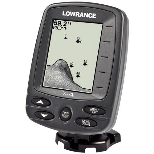 מגלה דגים מקצועי לסירות גומי לעומק 183 מטרים LOWRANCE PRO X-4