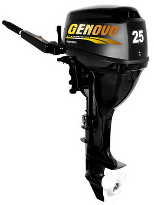 מנוע ימי תואם YAMAHA ליאכטה או לסירת זודיאק 25HP של GENOVO POWER