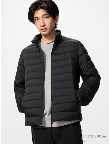 מעיל פוך דק לגבר יוניקלו יפן UNIQLO PUFFERTECH Jacket
