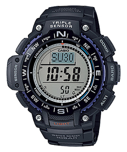 שעון עם מצפן ,מד גובה ומד טמפרטורה,מד לחץ CASIO SGW-1000-1A