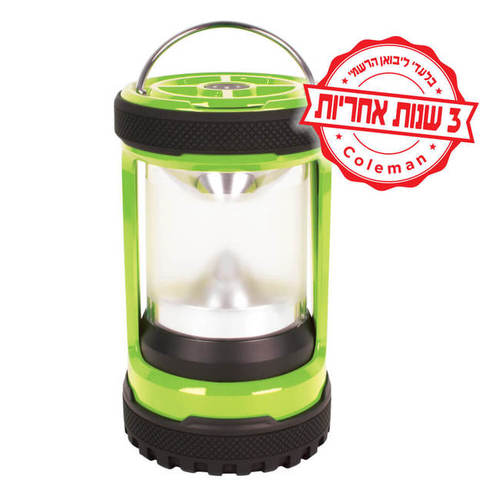 פנס תאורה לאוהל חזק מאד קולמן COLEMAN PUSH 200