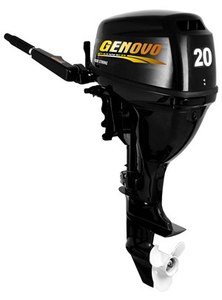 מנוע ימי חיצוני לסירות גומי חזק מאד GENOVO 20HP