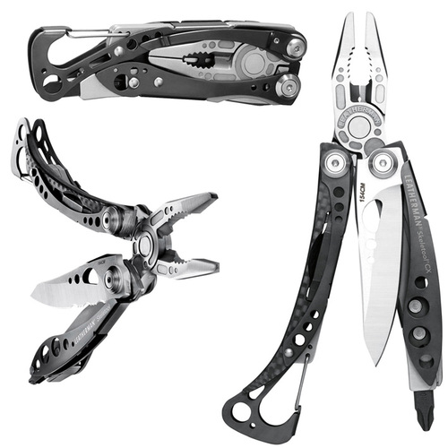 פלאייר משולב עם נרתיק מבד Leatherman SKELETOOL CX