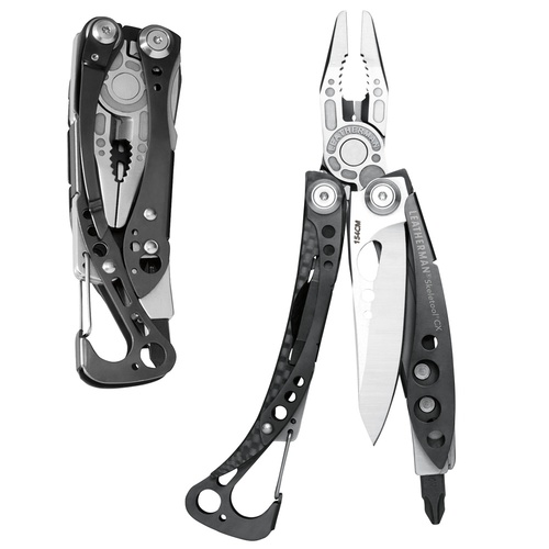 פלאייר משולב עם נרתיק מבד Leatherman SKELETOOL CX
