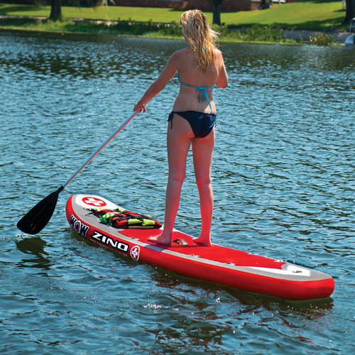 סאפ מתנפח מקצועי ביותר לעמידה בים ובכנרת ZINO STAND UP PADDLEBOARD WOW