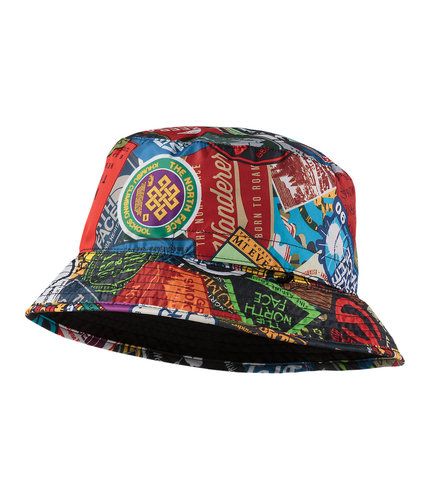 כובע טיולים רחב שוליים מנדף זיעה THE NORTH FACE SUN STASH HAT