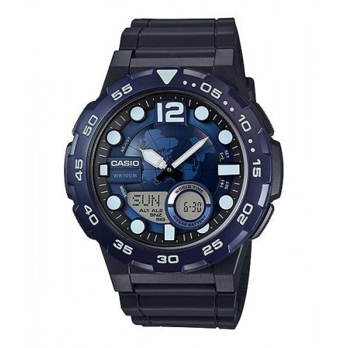 AEQ-100W-2AV שעון יד חדש משולב אנלוגי CASIO